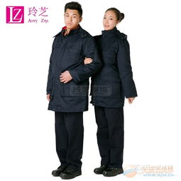 成都勞保工作服套裝批發 冬季中長棉衣工作服專業生產廠家